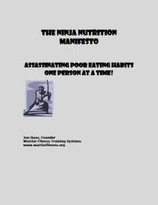 Ninja Nutrition Cover